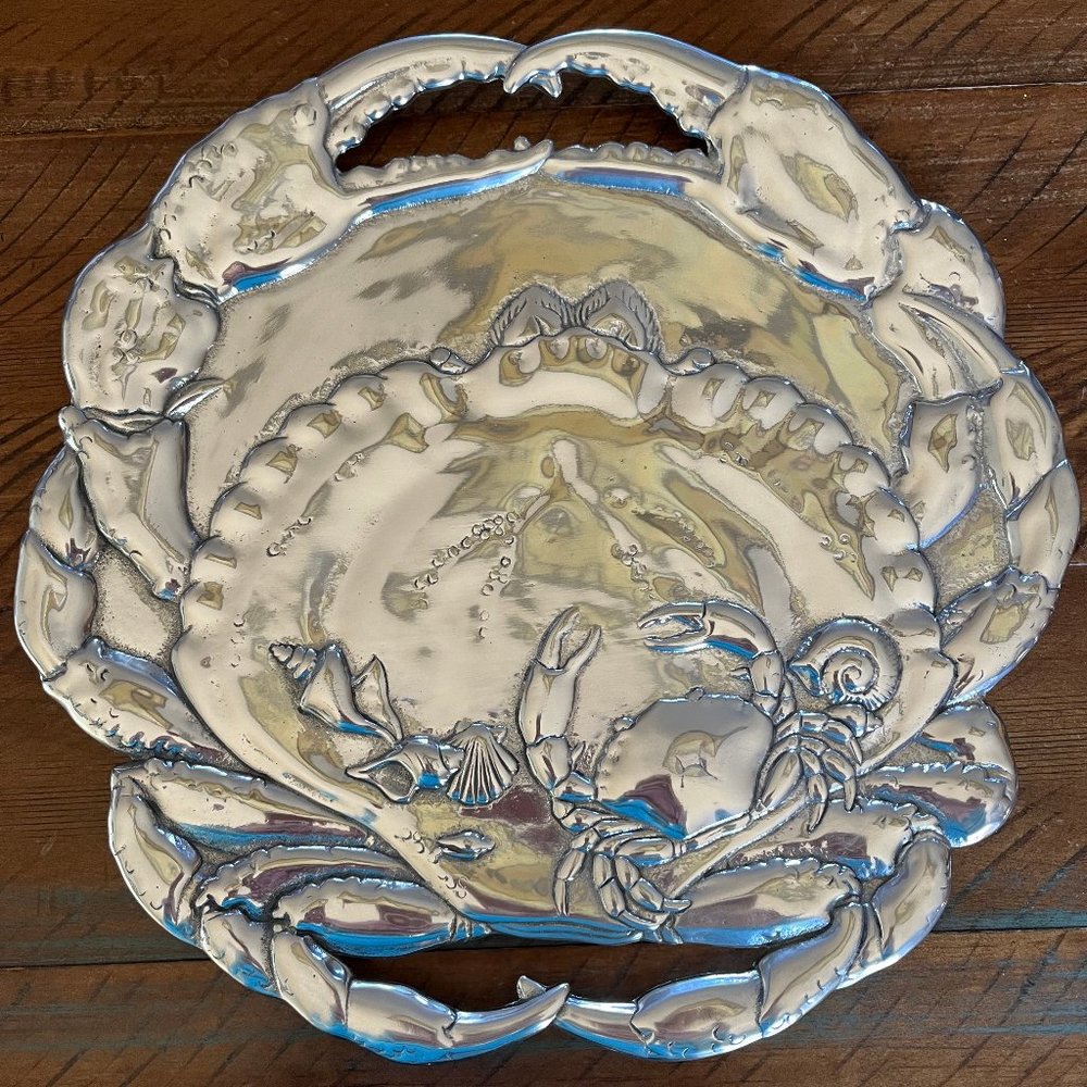 Arthur Court 12" Crab plate